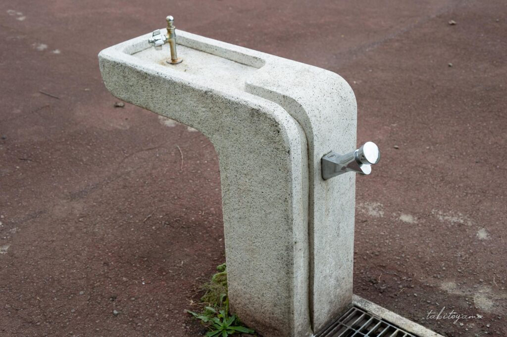 上芦別公園の水場