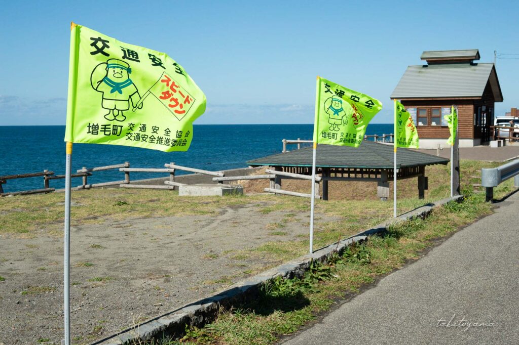 雄冬野営場の駐車隊