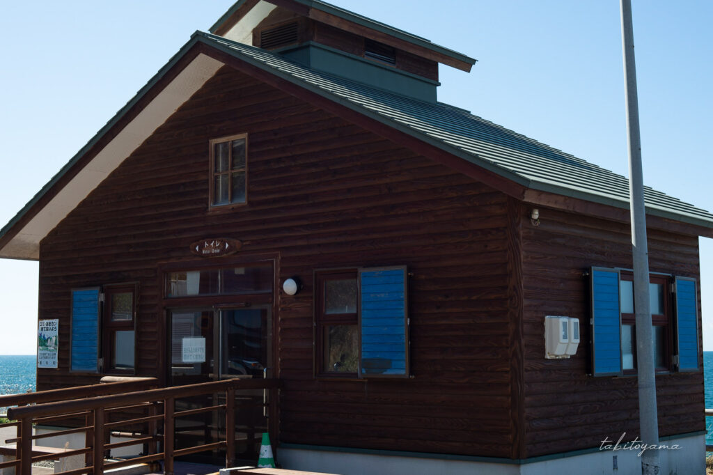 雄冬野営場のトイレ