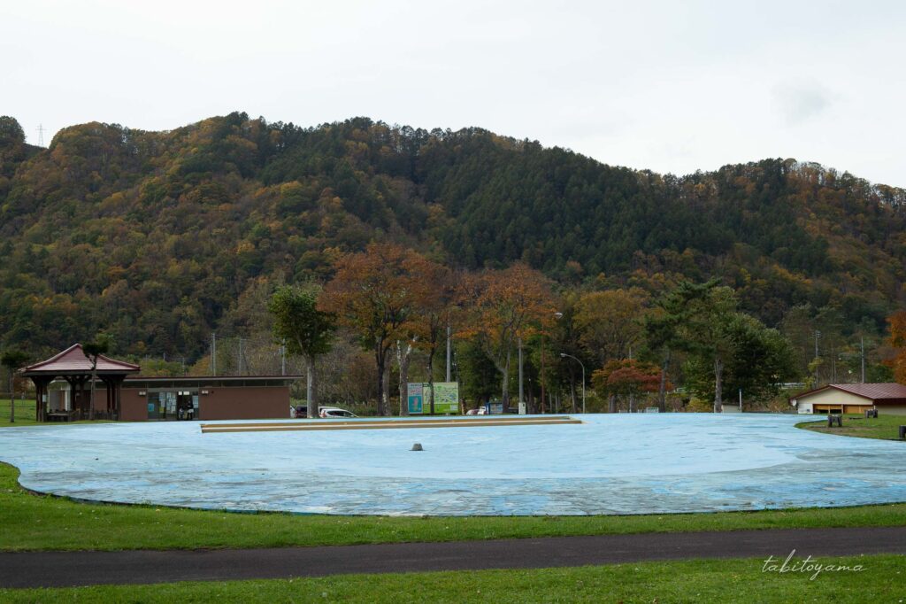 ファミリーランドみかさ遊園のじゃぶじゃぶ池