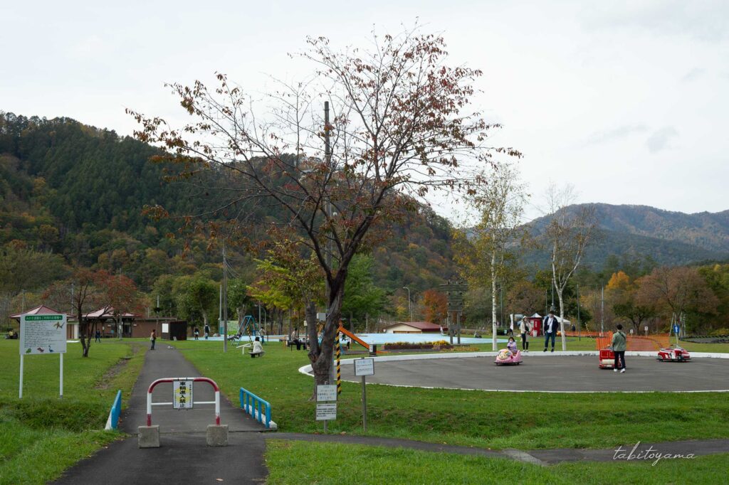 ファミリーランドみかさ遊園のバッテリーカー