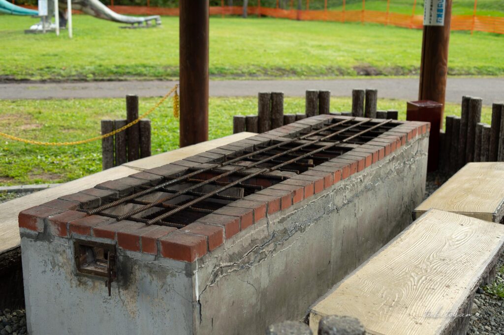 ファミリーランドみかさ遊園のバーベキュー施設