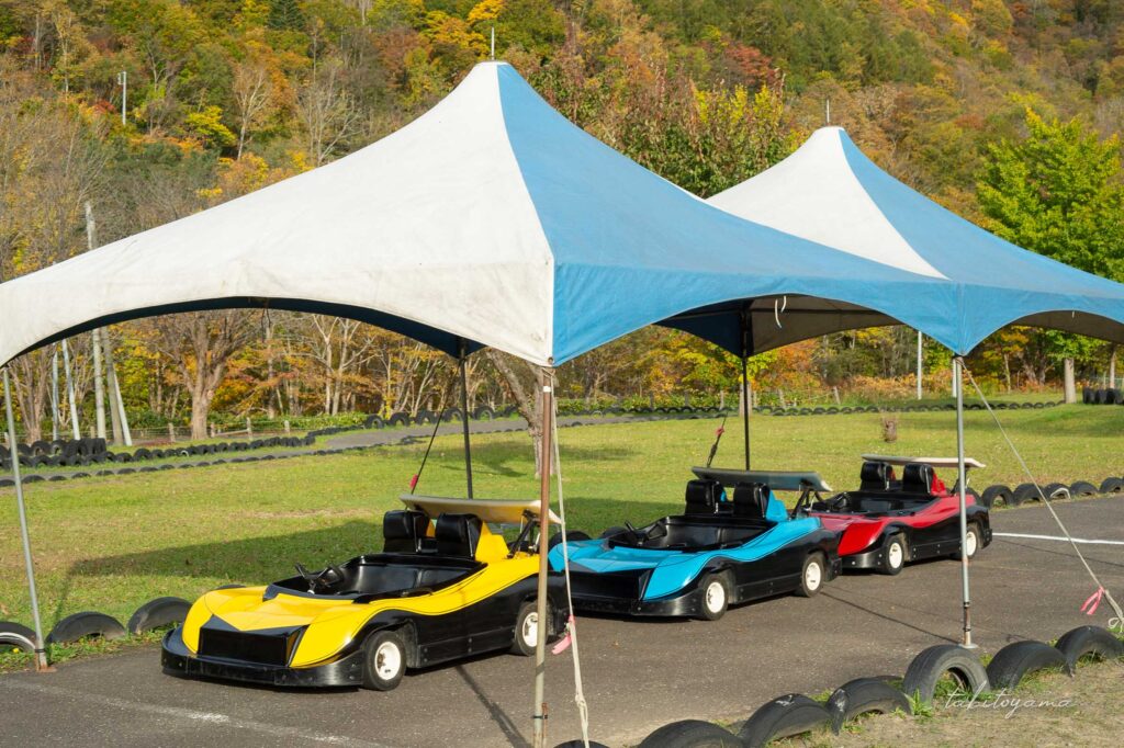 ファミリーランドみかさ遊園のゴーカート