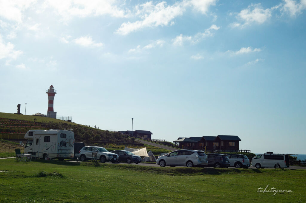 みさき台公園キャンプ場の中段サイト