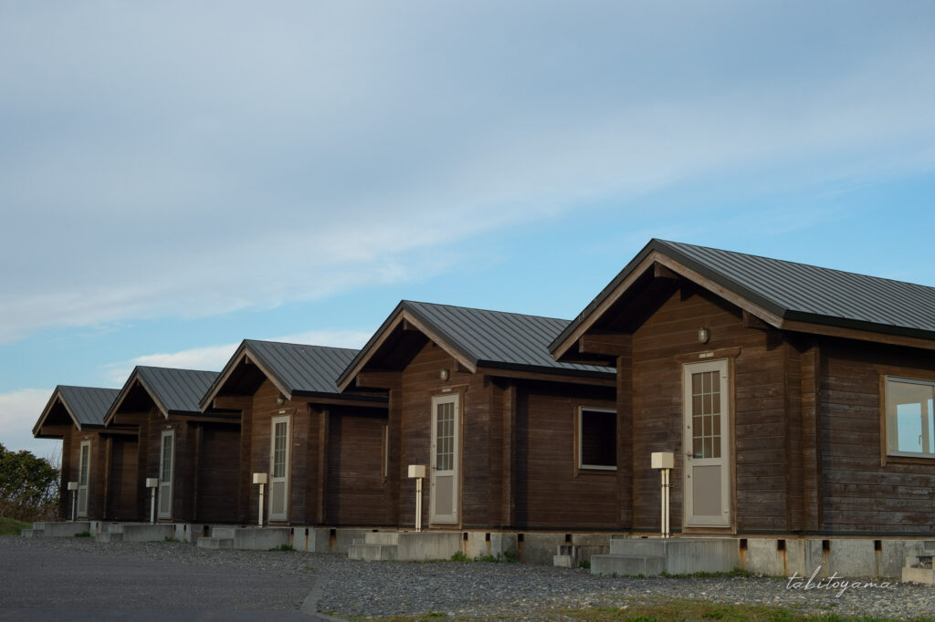 みさき台公園キャンプ場のバンガロー