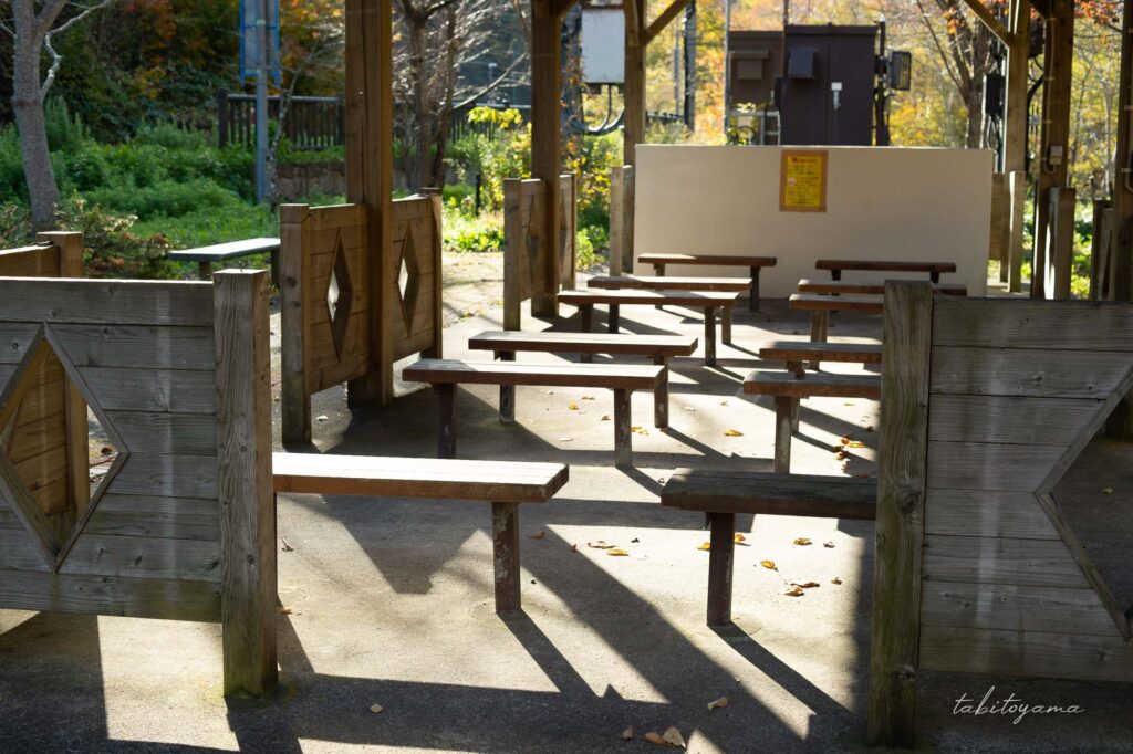 南茅部河川公園キャンプ場の炊事棟