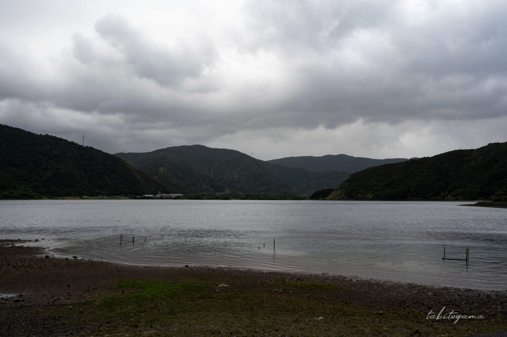 曇天の奄美大島の空