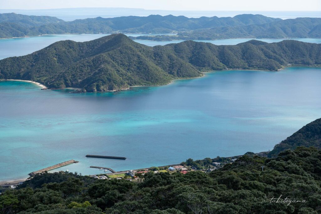ドラゴン砦から見る奄美の海