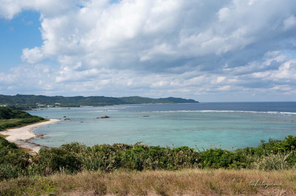あやまる岬から見る海