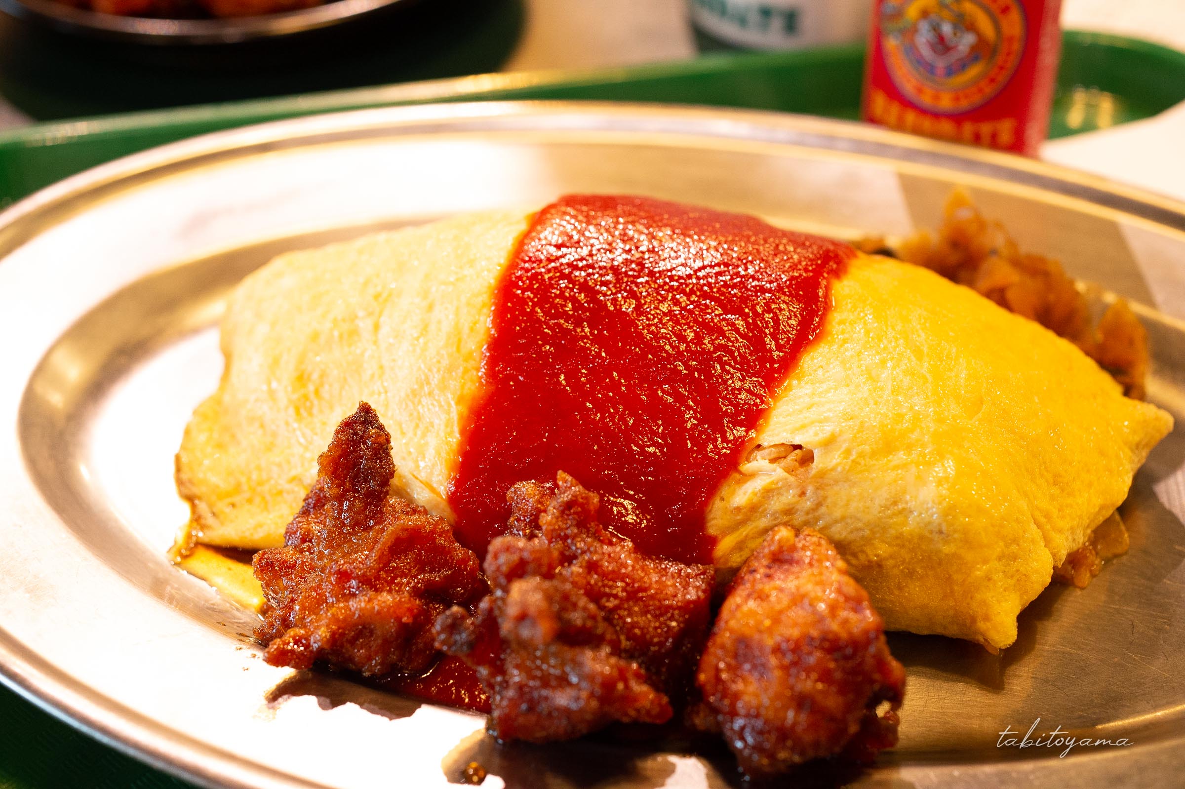 ラッキーピエロのチャイニーズチキンオムライス