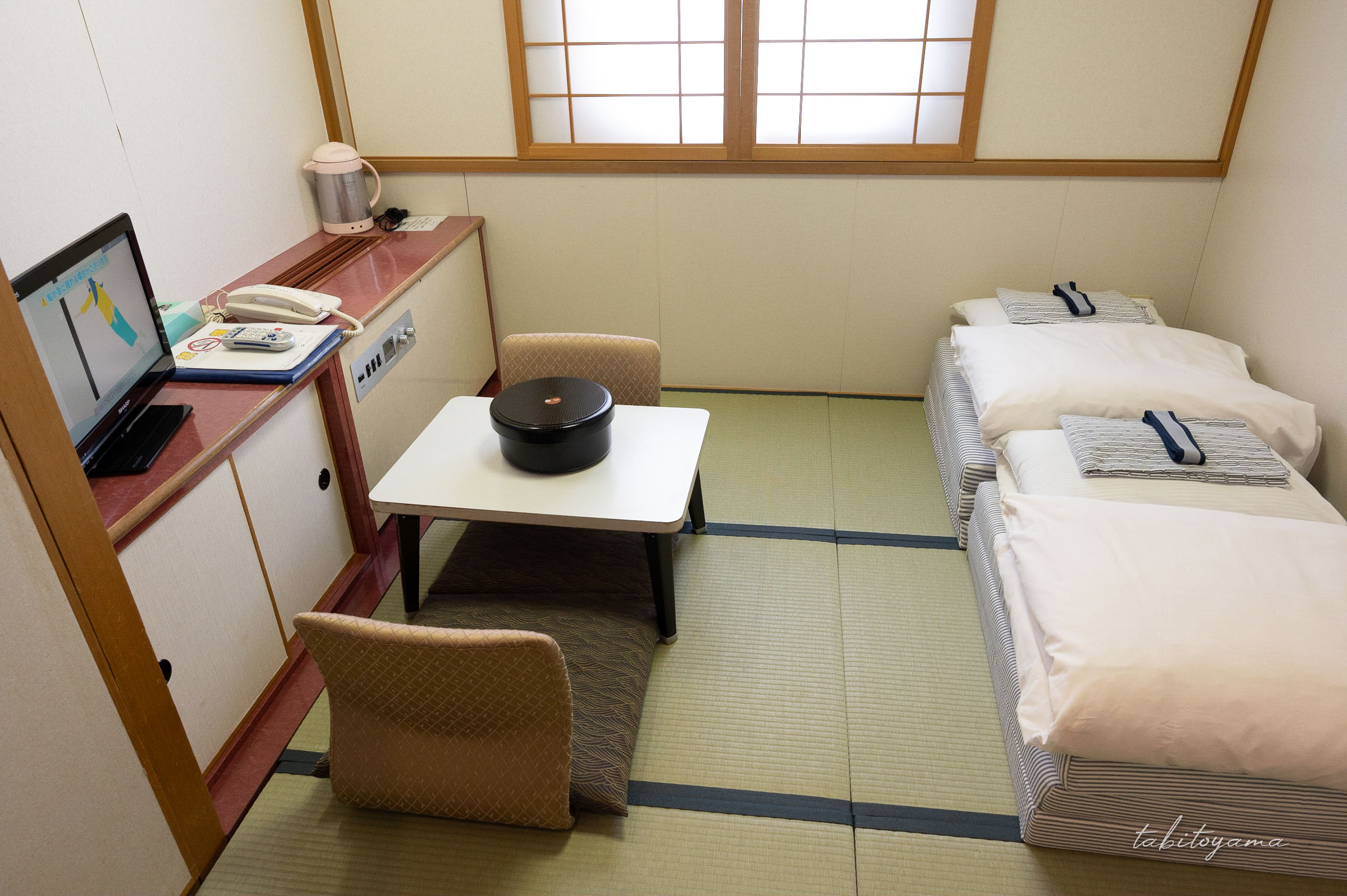 新日本海フェリーのステートB和室