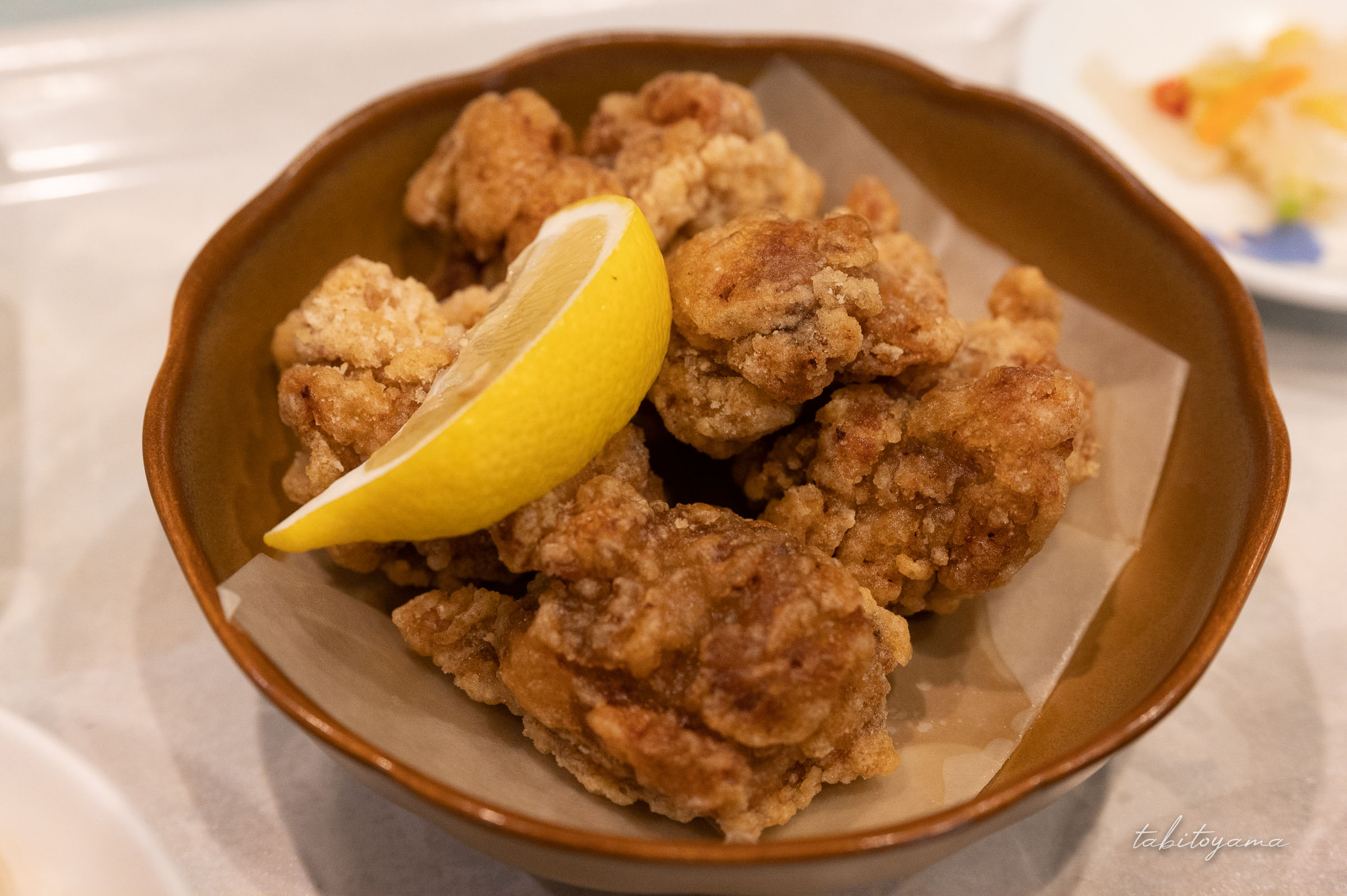 新日本海フェリーレストランの唐揚げ