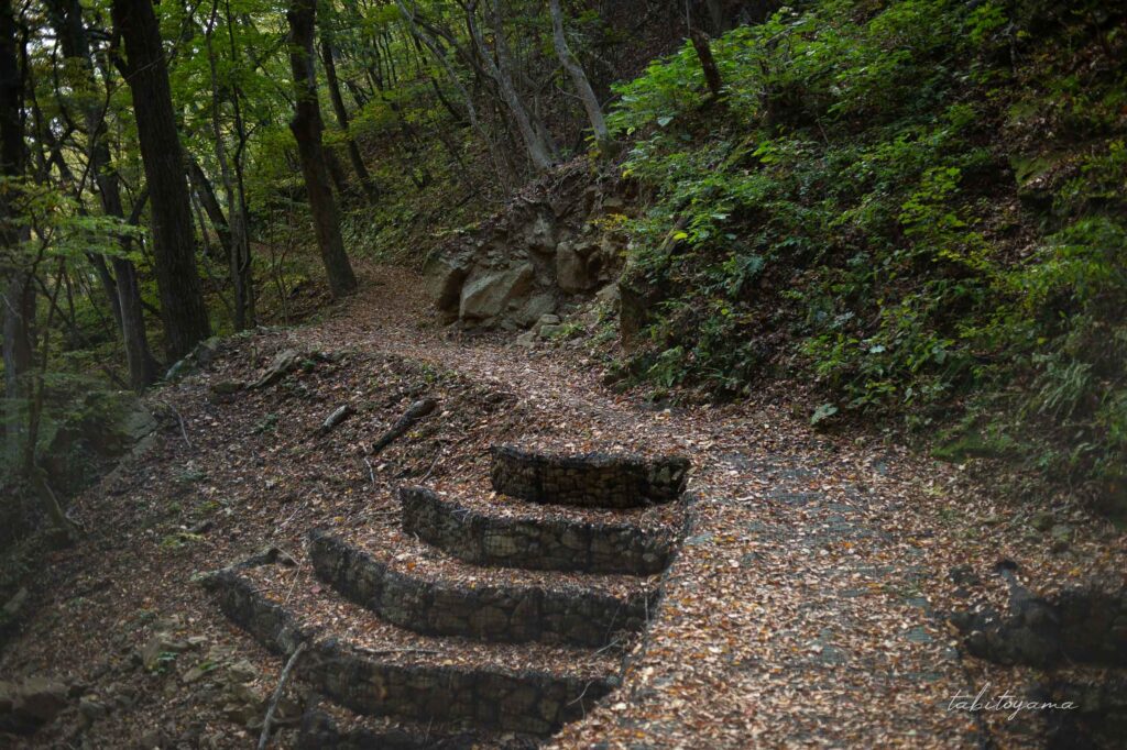 魹ヶ崎へ続く遊歩道