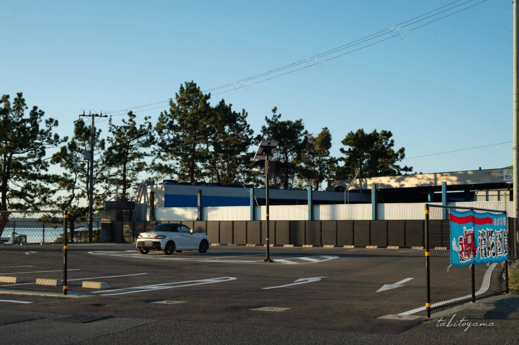 道の駅くしもと橋杭岩の第二駐車場