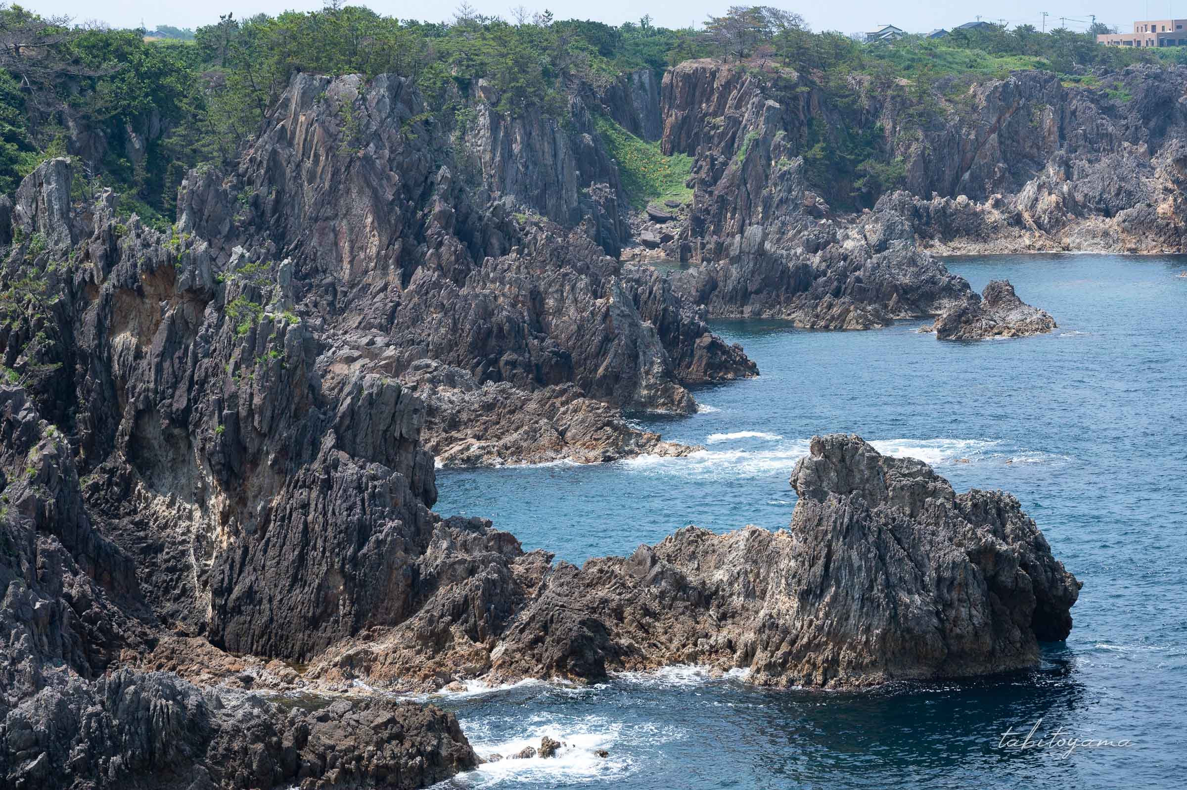 展望から眺める尖閣湾