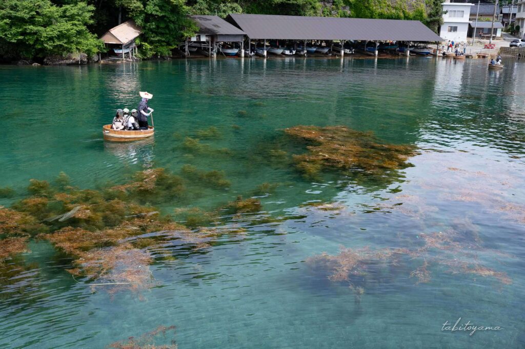 矢島・経島のたらい舟